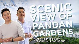 Parc Riviera: Newly TOP High Floor 3 Bedder with Scenic View of Pandan Valley ($1.34M, 904sqft)