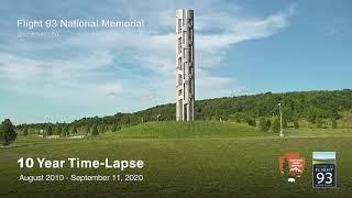 Flight 93 National Memorial: 10 year time-lapse