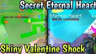 TOP 10 people HATCHED shiny VALENTINE SHOCK & ETERNAL HEART | ROBLOX bubble gum