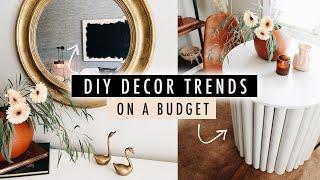 DIY 2020 DECOR TRENDS on a Budget // Thrift Flip Home Decor