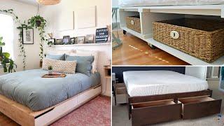 10 Clever Platform Bed Ideas with Storage