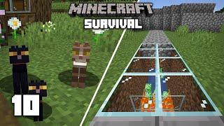 Minecraft: Insane Auto Creeper Farm! - 1.16 Survival Let's play | Ep 10