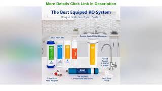 Top 10 Express Water Reverse Osmosis Water Filtration System – 5 Stage RO Water Filter System with