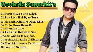 (Top:-10) Govinda Superhit Song's Collection. All Time Hit.