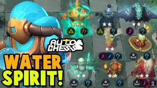 WATER SPIRIT IS THE BEST TANK FOR MAGES! Auto Chess Mobile Dragon 6 Mage Build Guide