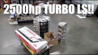 BUILDING A 2500hp LS ENGINE!!!! ALL THE BOOST!!!! BLACK SHEEP 2.0