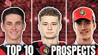 TOP 10 OTTAWA SENATORS PROSPECTS! (NHL Prospects/Sens Prospect Rankings/ Stutzle, Norris, Pinto Etc)
