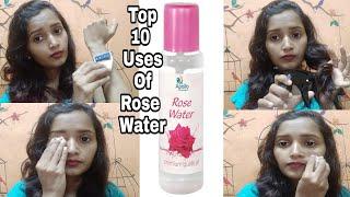 Top 10 Uses Of Rose Water / Benefits Of Rose Water / How to use Rose Water /# Style High