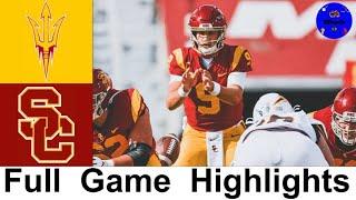 Arizona State vs #20 USC Highlights | College Football Week 10 | 2020 College Football Highlights