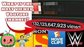 Top 10 Most Viewed Youtube Channel | Who is the number 1?