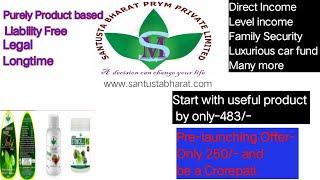 Santusta bharat full plan in English-Best product based mlm plan 2020.