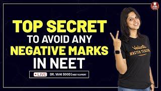 Top Secret To Avoid Any Negative Marks in NEET Exams by Dr. Vani Sood | NEET 2021 | Vedantu Biotonic
