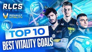 TOP 10 BEST VITALITY GOALS ON ROCKET LEAGUE - THE GRID #1