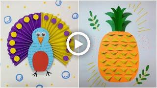 10 Easy Paper Craft Activities for Kids