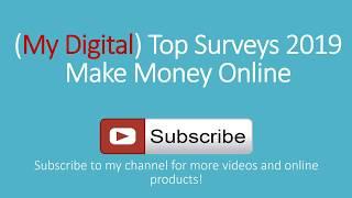 My Digital Tech Online 2 - My Top 10 Surveys 2020 Make Money Online