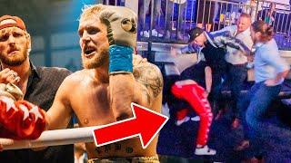 CORRUPT SECURITY GUARDS ABUSE THEIR POWER! (JAKE PAUL VS ANESONGIB)