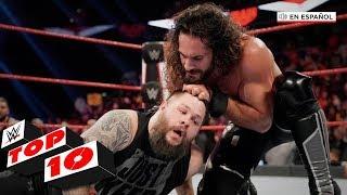 Top 10 Mejores Momentos de Raw En Español: WWE Top 10, Mar 9, 2020