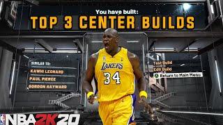 *NEW* TOP 3 CENTER BUILDS IN NBA 2K20! Most OverPowered Broken Archetypes!