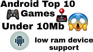 Android top 10 games under 10Mb Offline Game.