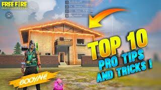 TOP 10 PRO TRICKS|| FREE FIRE BEST PRO TRICKS AND TIPS TAMIL||RUN GAMING TAMIL||BEST TIPS FOR PRO