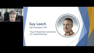 CUGC XL: Midwest 2020 – Guy Leech: "Top 10 PowerShell Commands for Troubleshooting”