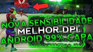 SAIU!! NOVA SENSIBILIDADE PARA SUBIR 99% CAPA!! ESTILO HACKER!! TODOS OS ANDROID!! FREE FIRE