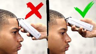 9 Line Up MISTAKES you SHOULD AVOID | How To Get A Sharp Hairline