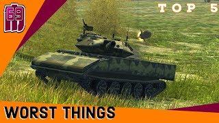 TOP 5 - worst things to be added in world of tanks blitz