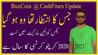 Latest Update Of Buxcoin Cashfinex, Bitsolives Listed On CoinMarketcap In Urdu Hindi