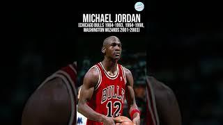 Top 10 NBA Players of All-Time - Michael Jordan #shorts