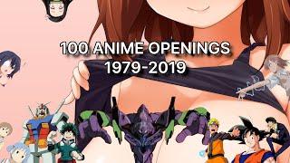 Top 100 Anime OPs from 1979-2019