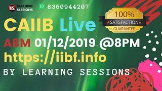 Previous Year Memory Recalled Questions || ABM - Advanced Bank Management || Free Live  Class CAIIB