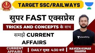 Early Morning Current Affairs| सुपर FAST एक्सप्रेस | Target SSC CGL | Naveen Kumar Sharma