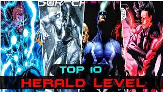 Top 10 Herald level superheroes in Hindi (SUPERBATTLE)