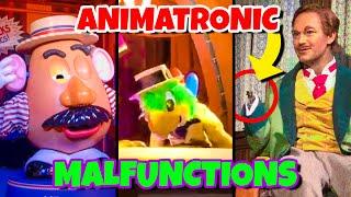 Top 10 Disney Fails & Animatronic Malfunctions Pt 10