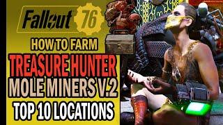 TOP 10 Locations to Farm Treasure Hunters (OCT 2020) | Farming Guide | Fallout 76 One Wasteland