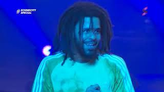 J. Cole Live in Lagos | 'Middle Child,' 'Pretty Little Fears' and More Performance