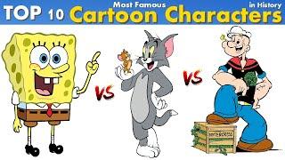 Top 10 Most Famous Cartoon Characters In History