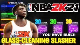 PS5 NBA2K21: BEST PF BUILD #2 (GLASS-CLEANING SLASHER)