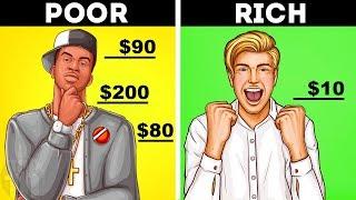 9 Things Poor People DO That Rich People DON'T