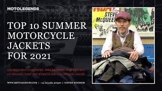 Top 10 summer motorcycle jackets 2021