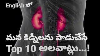 మన కిడ్నీలను పాడుచేసే Top 10 అలవాట్లు...! || INDIAN SCIENCE SOCIETY || By Mohan kumar