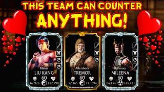 MK Mobile. Amazing Team that CAN'T LOSE! Dominating Fatal Battle in Faction Wars.