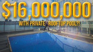 Inside a $16 Million MASSIVE NYC APARTMENT with Private Pool