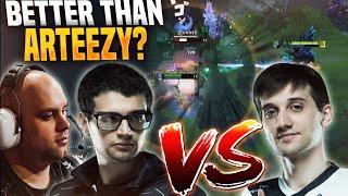 Mason: Better Than Arteezy? Playing for Clout! Top 10 in 1 Month! (ft. Lelis, Fly vs. Arteezy)