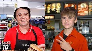 Top 10 Celebrities Who Worked At McDonald's