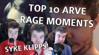 Top 10 Arve Rage Moments