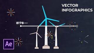 Create Visual Infographics With Vectors | After Effects Tutorial