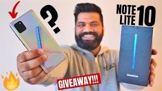 Samsung Galaxy Note 10 Lite Unboxing & First Look - Heavy Features Lite Price??? GIVEAWAY