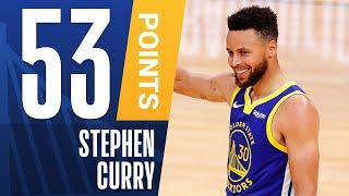 Steph Curry Posts 53 PTS on HISTORIC Night! 